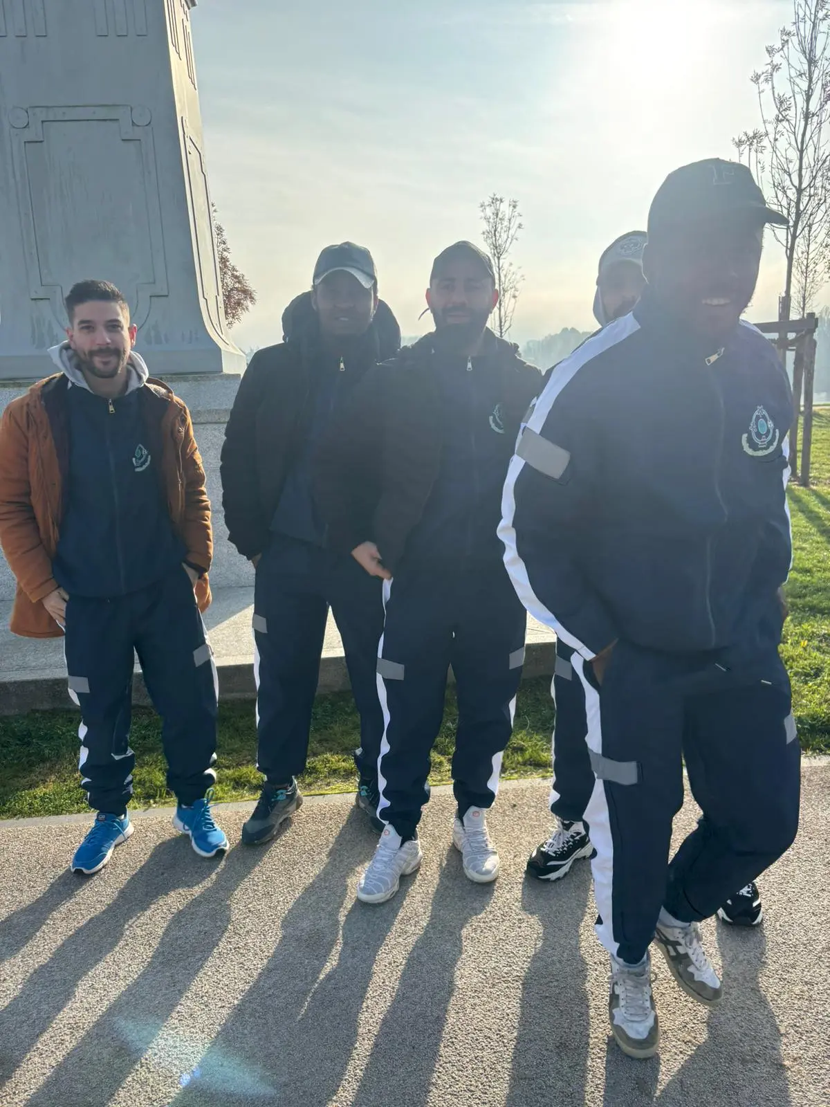 En route avec l’équipe — USCA Angers