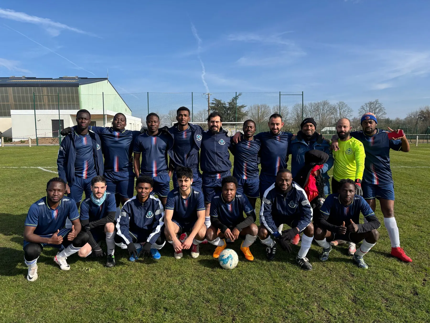 L’équipe réunie sous les couleurs de l’USCA — USCA Angers