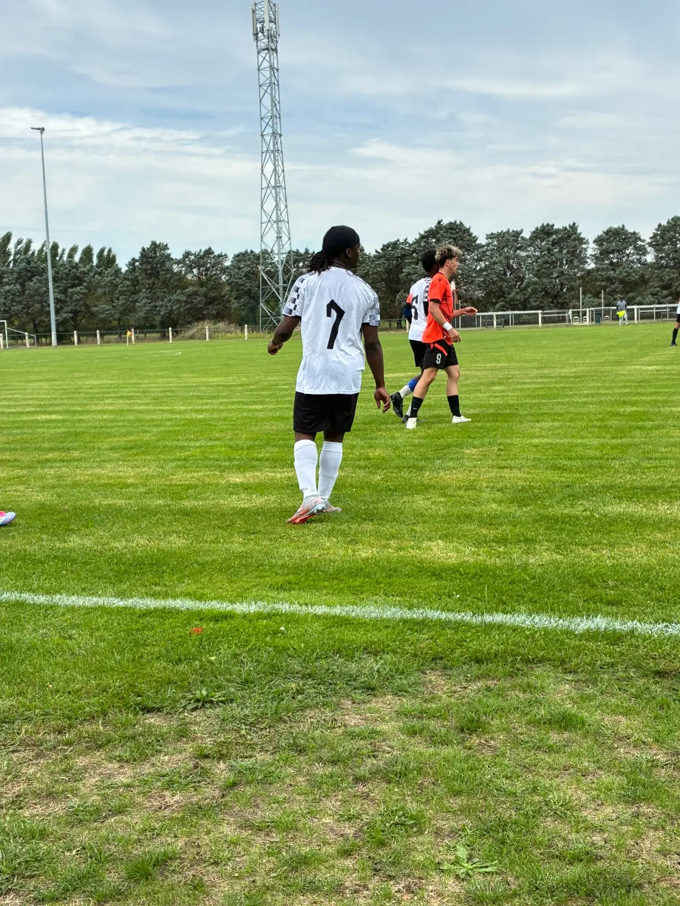 Course vers le ballon — USCA Angers