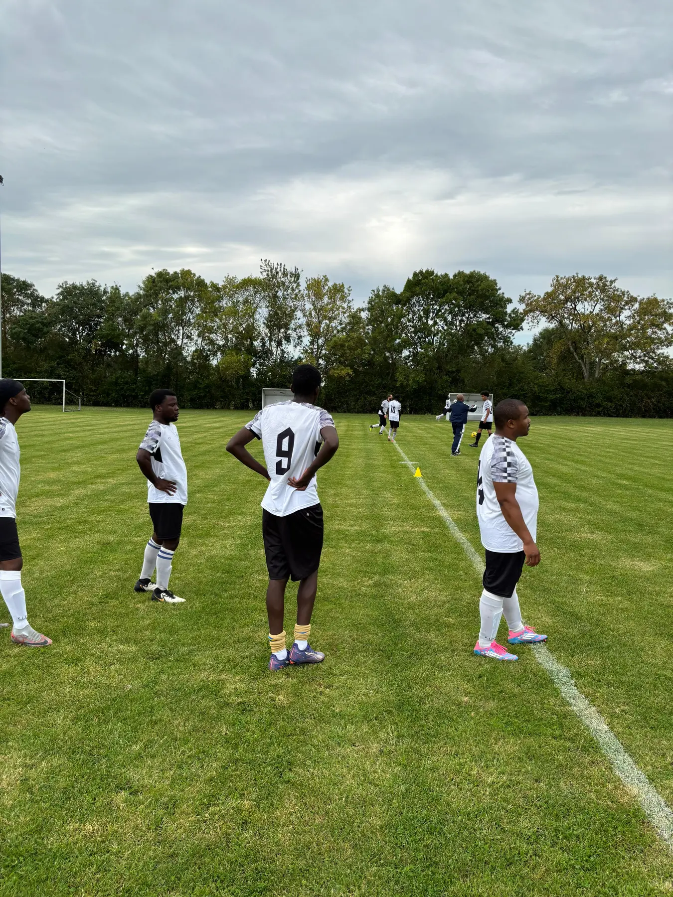 Placement sur le terrain — USCA Angers