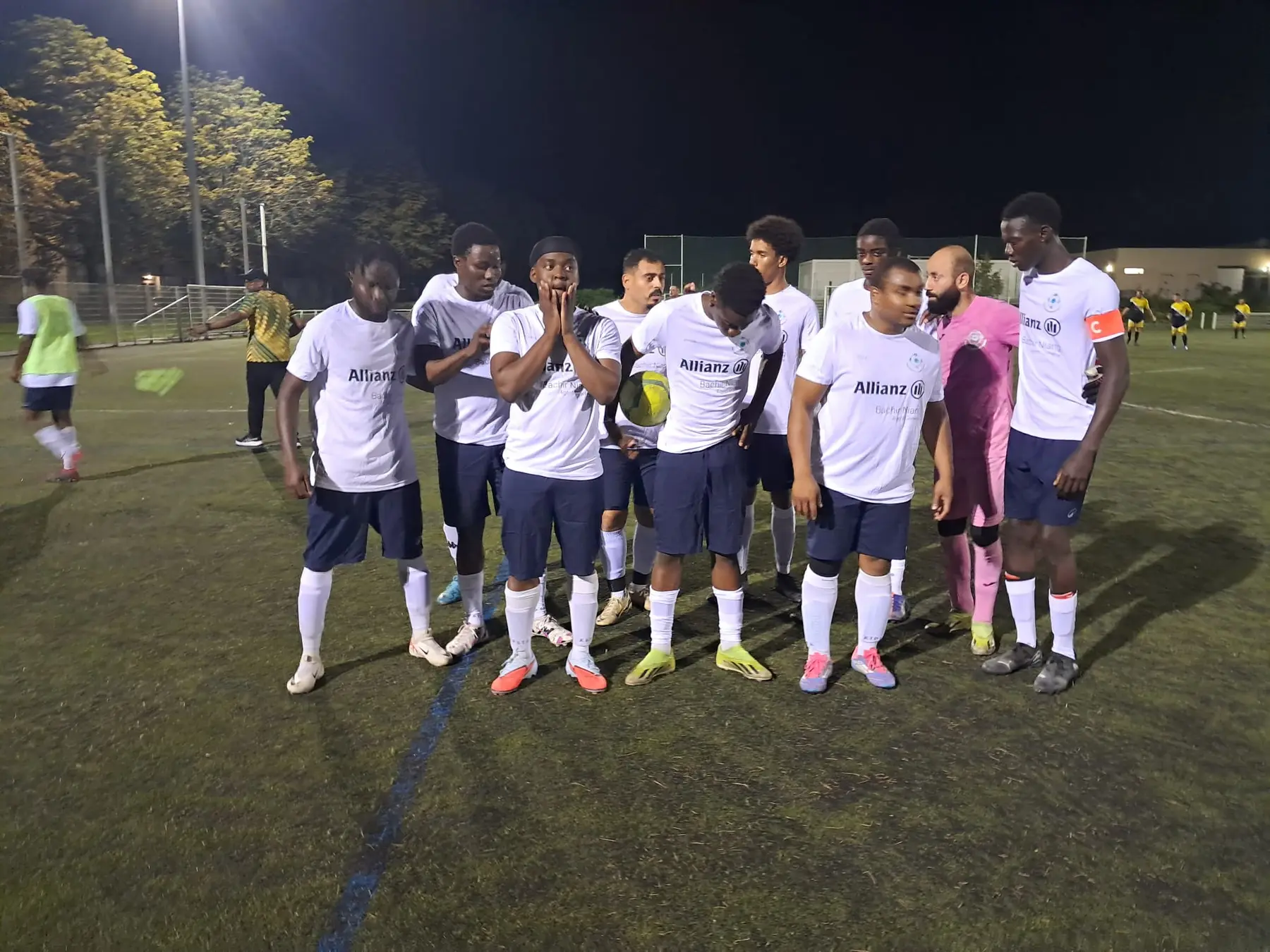 Le groupe après la séance — USCA Angers